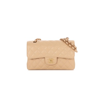 CHANEL CAVIAR SMALL CLASSIC DOUBLE FLAP 1540032 (23*13*6cm)